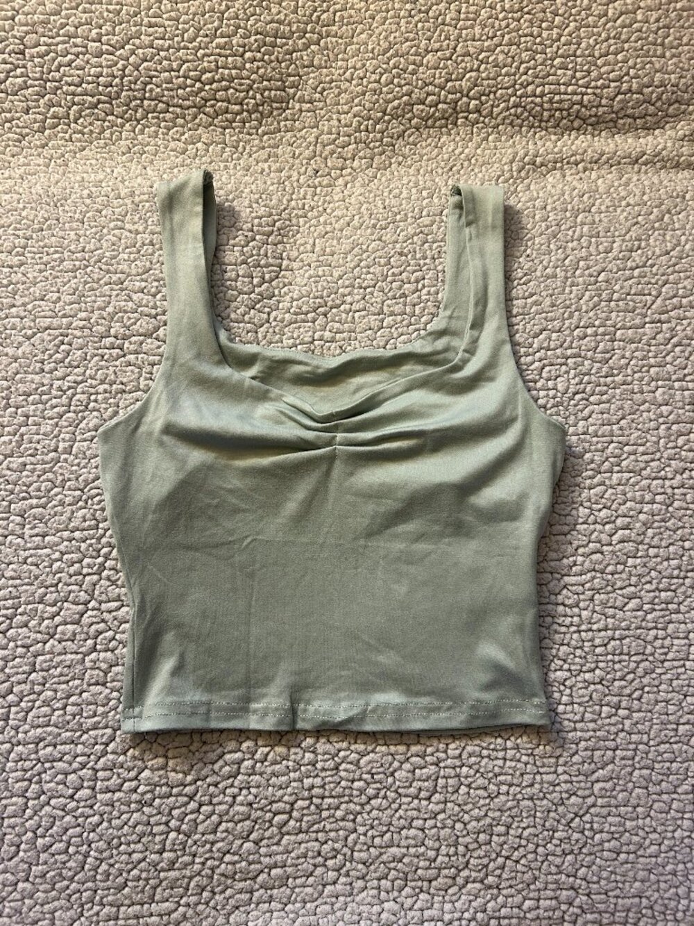 Shein -- mint green tank top